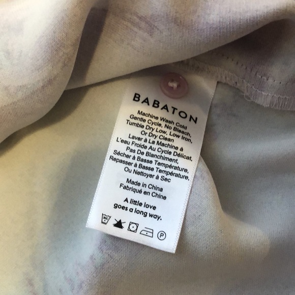 Babaton power blouse watercolour landscape print - Picture 10 of 12